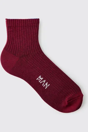 Boohoo Pack De 2 Pares De Calcetines Con Etiqueta Man De Tela