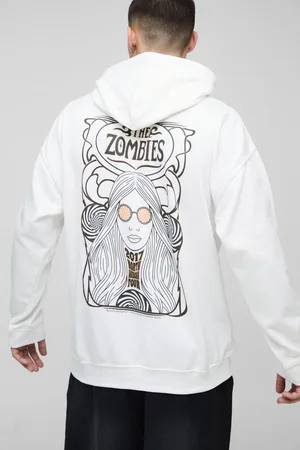 Boohoo Sudadera Oversize Con Capucha Y Estampado De The Zombies Band