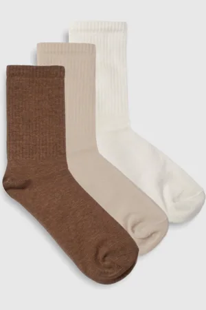 Boohoo Pack De 3 Pares De Calcetines Deportivos Lisos