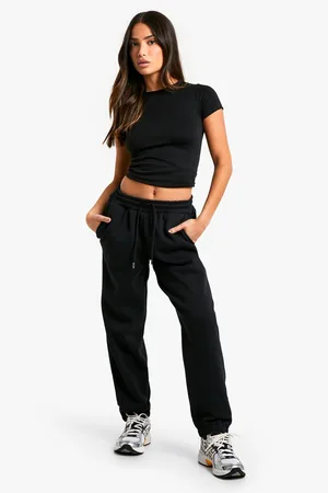 Boohoo Pantalón Deportivo Petite Oversize Básico - Pieza Intercambiable