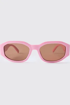 Boohoo Gafas De Sol Rectangulares Con Detalle Dorado