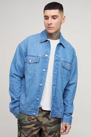 Boohoo Chaqueta Tall Vaquera Oversize Clásica