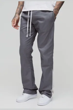 Boohoo Pantalón Tall De Campana Con Cordón Elástico En La Cintura Y Refuerzos