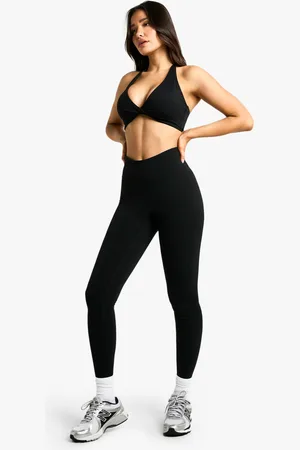 Boohoo Leggings Tall Active Premium De Tiro Alto