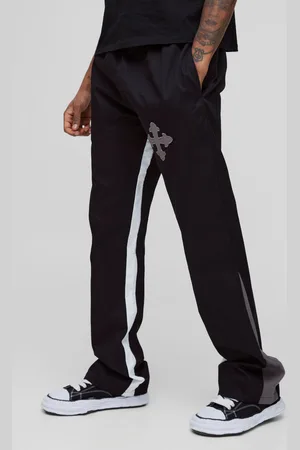 Boohoo Pantalón Tall De Campana Con Cordón Elástico Y Aplique En La Cintura Con Refuerzos
