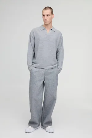 Boohoo Polo Oversize De Punto Con Costuras