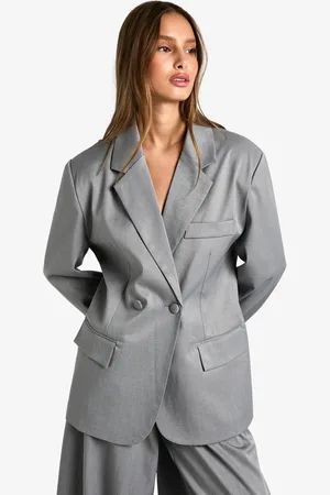Boohoo Americana Entallada Cruzada Con Cintura Ceñida