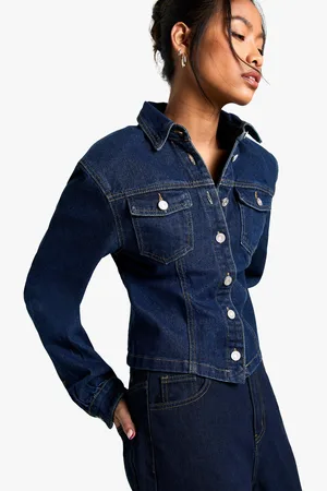 Boohoo Chaqueta Vaquera Con Hombreras