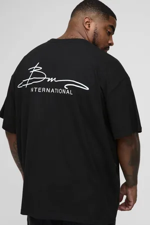Boohoo Camiseta Plus Oversize Con Estampado Bm International