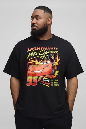 Boohoo Camiseta Plus Oversize Con Estampado De Cars De Pixar Y Relámpago