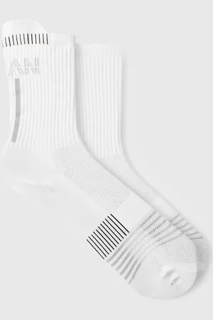 Boohoo Pack De 2 Pares De Calcetines Man Active Reflectantes Para Correr