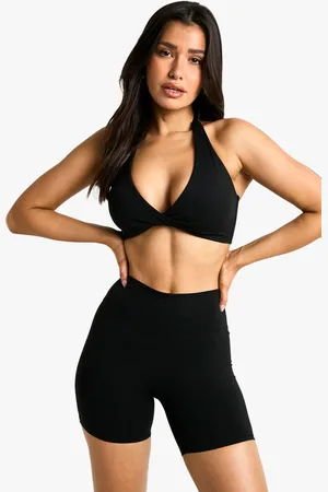 Boohoo Pantalón Corto Tall Premium Active De Tiro Alto