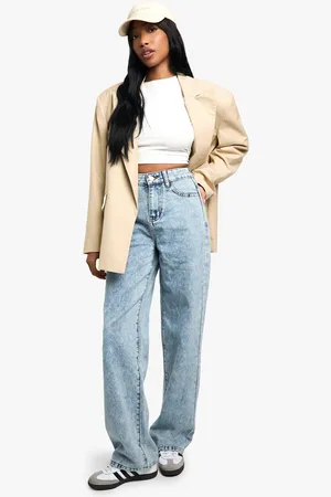 Boohoo Vaqueros Boyfriend Básicos