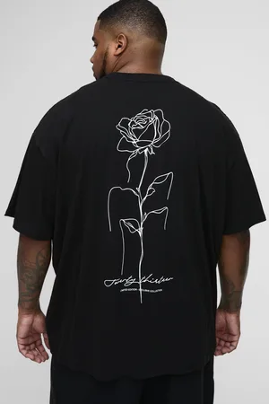 Boohoo Camiseta Plus Oversize Con Estampado De Flores