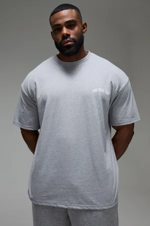 Boohoo Camiseta Oversize Man Active Con Estampado One More Rep En Relieve