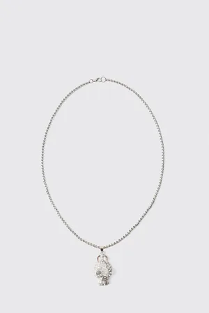 Boohoo Collar Con Calavera