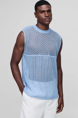 Boohoo Chaleco Regular De Punto Calado