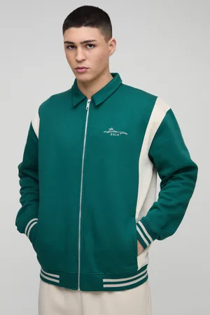 Boohoo Chaqueta Oversize De Tela Jersey Con Firma Bm Y Colores En Bloque