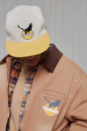 Boohoo Gorra De Sarga Con Estampado Coolkicks