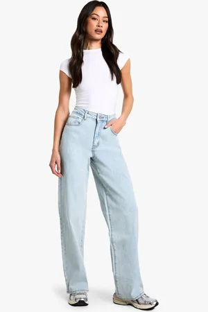 Boohoo Vaqueros Tall De Pernera Ancha