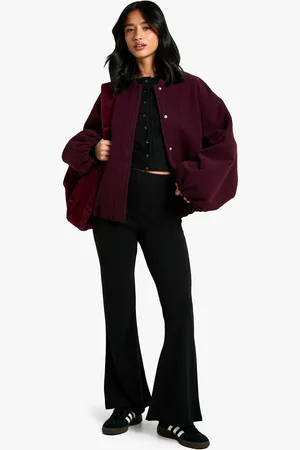 Boohoo Pantalón Petite De Campana Elástico