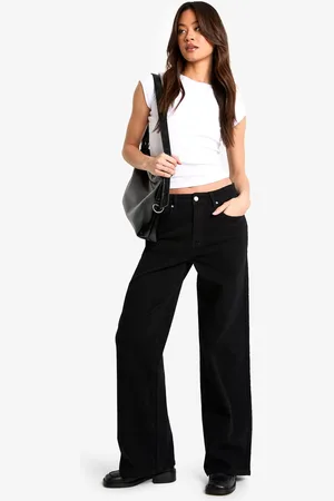 Boohoo Vaqueros Tall De Pernera Ancha