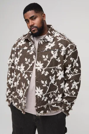Boohoo Pantalón Plus De Campana Con Estampado De Tapiz De Flores