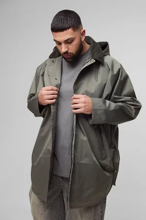 Boohoo Parka Plus Con Capucha Y Cuello De Pana