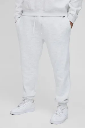 Boohoo Pantalón Deportivo Plus Básico Pitillo De 330G/M²