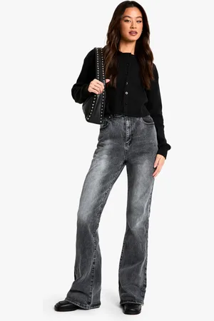 Boohoo Vaqueros Tall De Campana