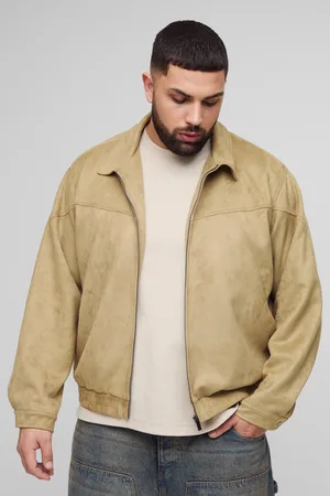 Boohoo Chaqueta Plus Estilo Western De Ante Sintético Con Cremallera