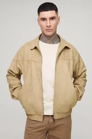 Boohoo Chaqueta Tall Estilo Western De Ante Sintético Con Cremallera