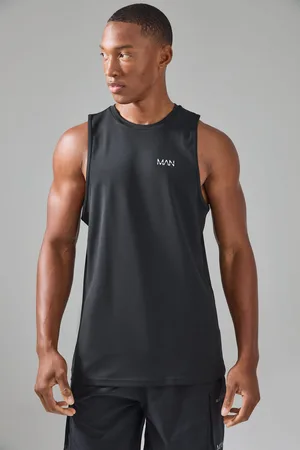 Boohoo Top Sin Mangas Man Active Resistente