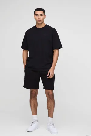 Boohoo Conjunto Oversize Man Sport De Pantalón Corto Y Camiseta