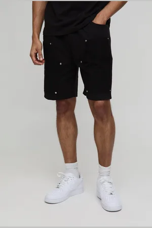 Boohoo Pantalón Corto Holgado Estilo Carpintero