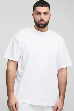 Boohoo Camiseta Plus Oversize Básica Con Cuello De Caja