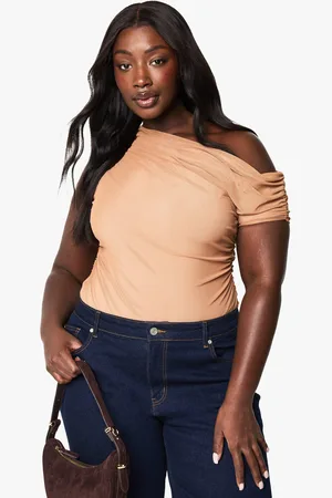 Boohoo Body Plus De Malla Fruncido