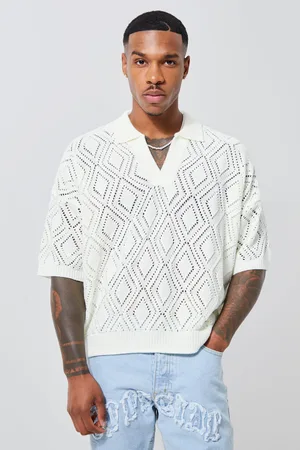 Boohoo Polo De Manga Corta Recto De Punto Con Solapas