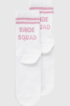 Boohoo Calcetines Con Eslogan Bride Squad