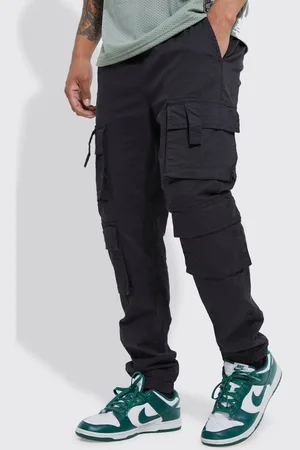 Boohoo Pantalón Deportivo Ajustado Con Multibolsillos Cargo Y Cintura Elástica