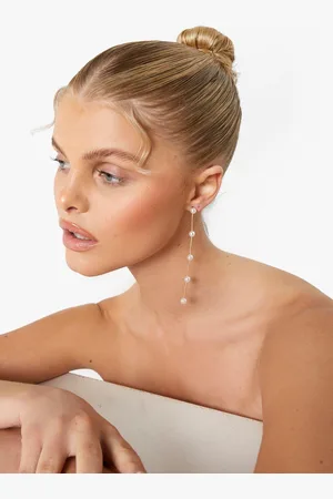 Boohoo Pendientes Llamativos Con Perlas