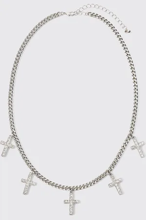 Boohoo Collar Con Cruces