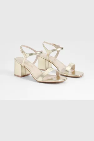 Boohoo Tacones De 2 Partes De Holgura Ancha Bajos