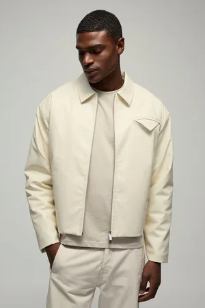 Boohoo Chaqueta Harrington Recta De Cuero Sintético