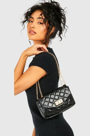 Boohoo Bolso Cruzado Básico Con Detalle De Candado