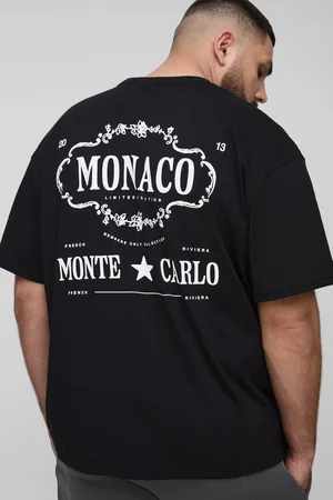 Boohoo Camiseta Plus Oversize Con Estampado De Monte Carlo