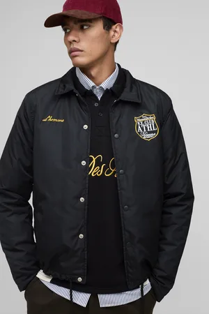 Boohoo Chaqueta Acolchada Universitaria De Nailon