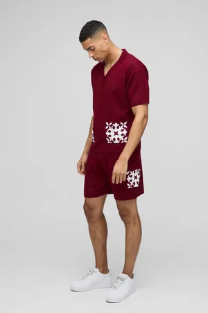 Boohoo Polo Holgado De Croché Y Punto Corto Con Solapas