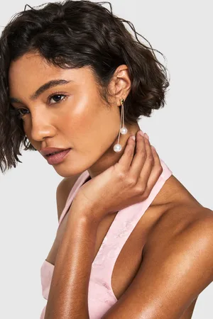 Boohoo Pendientes Con Perlas Dobles