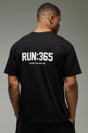 Boohoo Camiseta Oversize Man Active Run:365